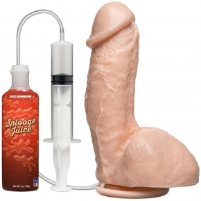 The Amazing Squirting Realistic Cock, телесный — фаллоимитатор с имитацией семяизвержения, 17.3×5.1 см