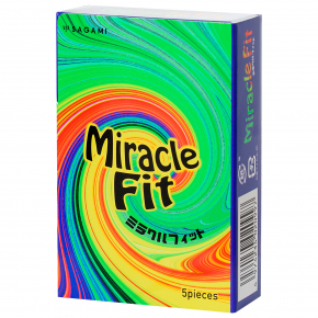 Презервативы из латекса Sagami Xtreme Miracle Fit, 5 шт.