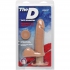 Вибратор Doc Johnson The D Perfect D Vibrating 7" with Balls, телесный