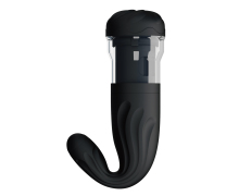 Перезаряжаемый мастурбатор с ротацией и поступательными движениями Pretty Love Breton