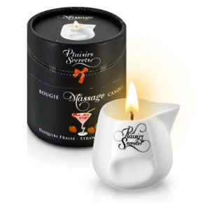 Bougie de Massage Daikiri Fraise, 80 мл — массажная свеча с ароматом клубничного дайкири