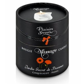 Jardin Secret De Provence Coquelicot, 80 мл — массажная свеча с ароматом мака