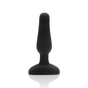 Анальная вибропробка b-Vibe Novice Plug, черная