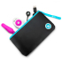 Анальная вибропробка b-Vibe Novice Plug, фуксия