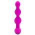 Анальные вибробусы на пульте ДУ b-Vibe Triplet Anal Beads, фуксия