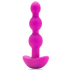 Анальные вибробусы на пульте ДУ b-Vibe Triplet Anal Beads, фуксия