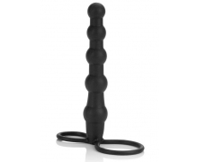 Насадка на пенис для двойного проникновения Anal Toys Silicone Beaded Double Rider