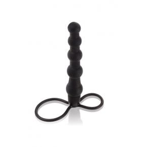 Насадка на пенис для двойного проникновения Anal Toys Silicone Beaded Double Rider