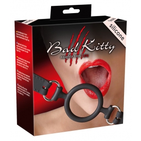 Силиконовый кляп-кольцо Orion Bad Kitty Silicone Ring Gag