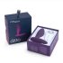 Фиолетовая анальная пробка для ношения We-Vibe Ditto с вибрацией, пультом и управлением со смартфона, 8.8 см