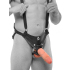 Страпон-система Pipedream 10" Hollow Strap-On Suspender System, телесный