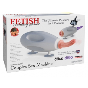 Секс-машина для пары с набором насадок International Couples Sex Machine