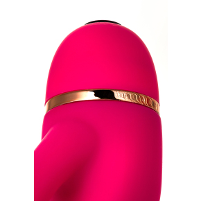 Вибромассажёр с небольшим клиторальным отростком Liby