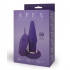 Apex Butt Plug Large, фиолетовая — анальная вибропробка, 15×4 см