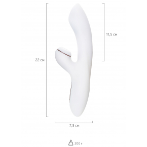 Вибратор с вакуумно-волновым клиторальным стимулятором Satisfyer Pro + G-Spot