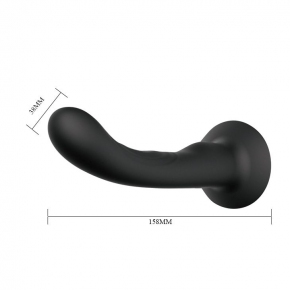 Страпон с изогнутой головкой Ultra Harness Curvy Dildo