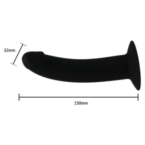 Страпон на эластичных ремнях Ultra Harness Les Dildo