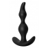 Анальная пробка Lola Toys Bent Anal Plug Black, чёрная