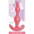 Анальная пробка Lola Toys Bent Anal Plug Pink, розовая