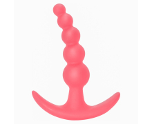 Анальная пробка Bubbles Anal Plug, розовая