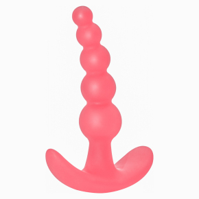 Анальная пробка Bubbles Anal Plug, розовая