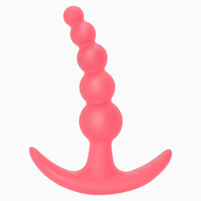 Анальная пробка Bubbles Anal Plug, розовая