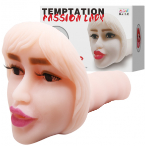 Мастурбатор-ротик с вибрацией Temptation Passion Lady