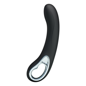 Гладкий вибратор с 12 видами вибрации Pretty Love Alston, черный