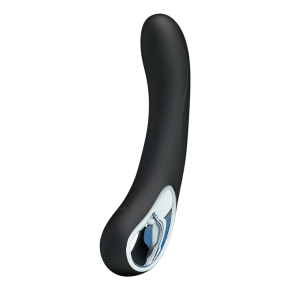 Гладкий вибратор с 12 видами вибрации Pretty Love Alston, черный