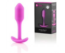 Пробка для ношения b-vibe Snug Plug 1, розовая