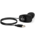 Анальная пробка с римминг-эффектом b-Vibe Rimming Plug Petite, черная