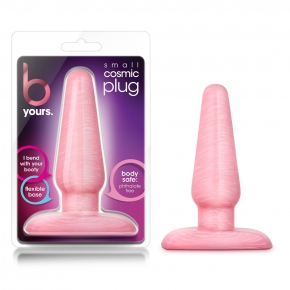 Анальная пробка Blush Novelties Small Cosmic Plug, розовая