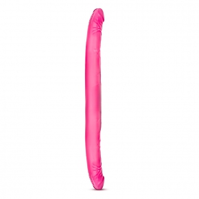 Двусторонний фаллоимитатор Blush Novelties 16" Double Dildo, розовый