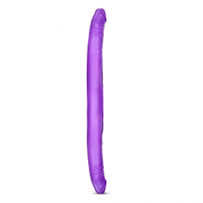 Двусторонний фаллоимитатор Blush Novelties 16" Double Dildo, фиолетовый