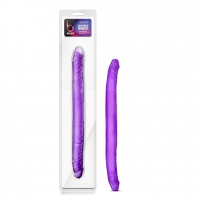 Двусторонний фаллоимитатор Blush Novelties 16" Double Dildo, фиолетовый