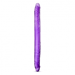 Двусторонний фаллоимитатор Blush Novelties 16" Double Dildo, фиолетовый