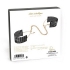 Черные дизайнерские наручники Desir Metallique Metallic Mesh Handcuffs