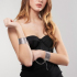 Дизайнерские наручники Desir Metallique Metallic Mesh Handcuffs, серебристые