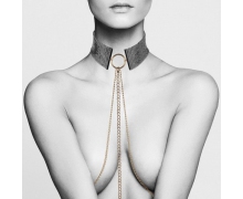 Desir Metallique Collar — черный ошейник с цепочками