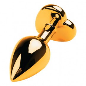 Анальная пробка с кристаллом-сердцем