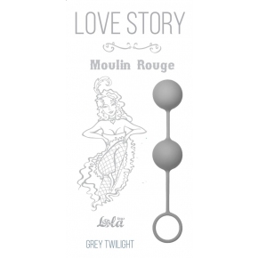 Вагинальные шарики Moulin Rouge, серый