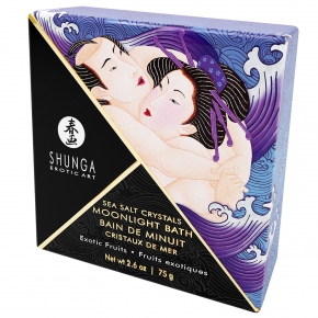 Соль Мёртвого моря Shunga Moonlight Bath «Экзотические фрукты» с лечебными свойствами, 75 г