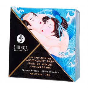 Соль для ванны с морским ароматом Shunga Bath Salts Ocean Breeze, 75 г