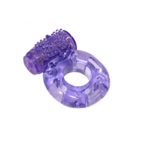 Эрекционное кольцо с вибрацией Lola Toys Axle-pin, сиреневый