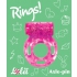 Эрекционное кольцо с вибрацией Lola Toys Axle-pin, розовый