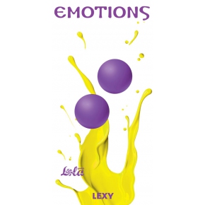 Вагинальные шарики без сцепки Lola Toys Lexy Medium, фиолетовый