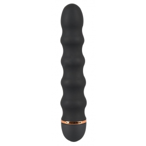 Вибратор с волнами на тельце Orion Bendy Wavy Vibrator, черный