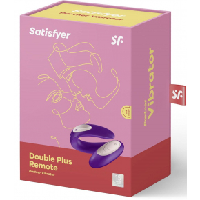 Вибратор для пар Satisfyer Double Plus Remote