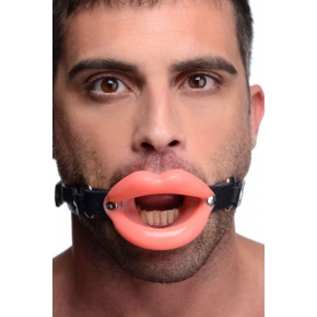 Кляп-расширитель в форме губ Sissy Mouth Gag