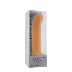 Телесный вибратор  Purrfect Silicone Classic G-spot